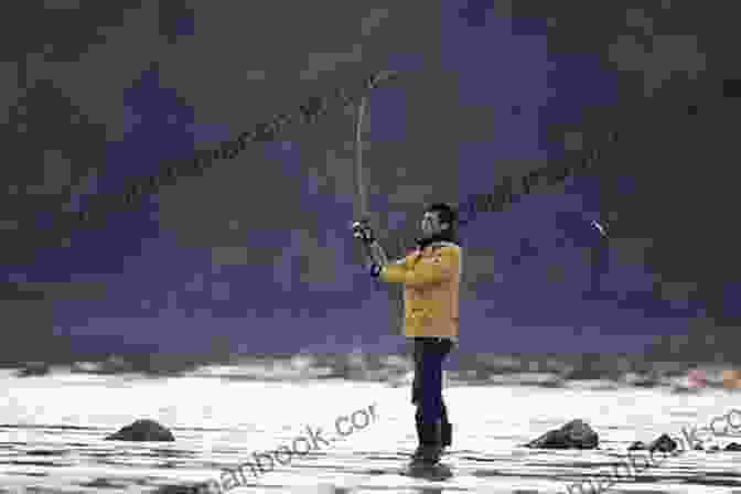 A Fisherman Casts A Line Into A Shimmering Lake At Sunrise. Lucky Break (Lucky John Adventures 1)