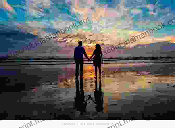 A Silhouette Of A Couple Embracing On A Deserted Boardwalk At Sunset, With A Mysterious Figure Lurking In The Background Love On The Boardwalk Nikki Lynn Barrett