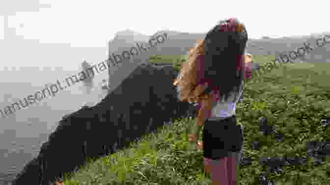 A Young Woman Standing On The Edge Of A Cliff, Overlooking A Vast And Beautiful Landscape Cynn Nox: When Nothing Is What It Seems