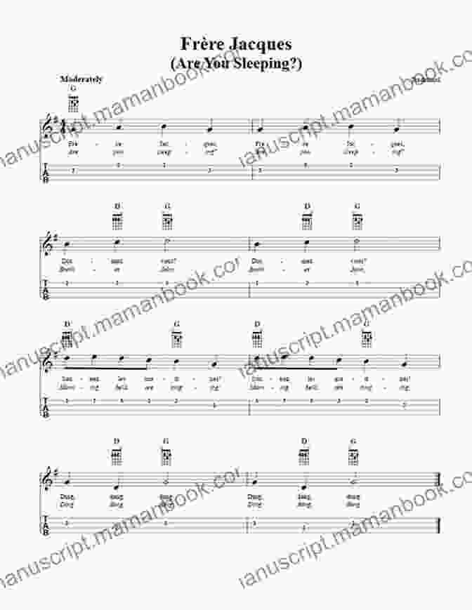 Frère Jacques Ukulele Arrangement Play Ukulele 41 Arrangements Of Traditional Music 1 Deutsch English Tabs Online Sounds