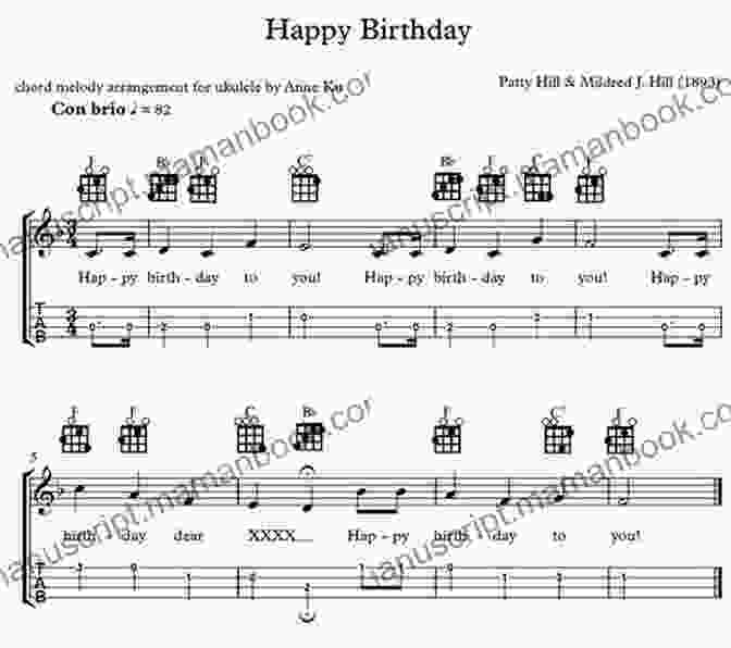 Happy Birthday Ukulele Arrangement Play Ukulele 41 Arrangements Of Traditional Music 1 Deutsch English Tabs Online Sounds
