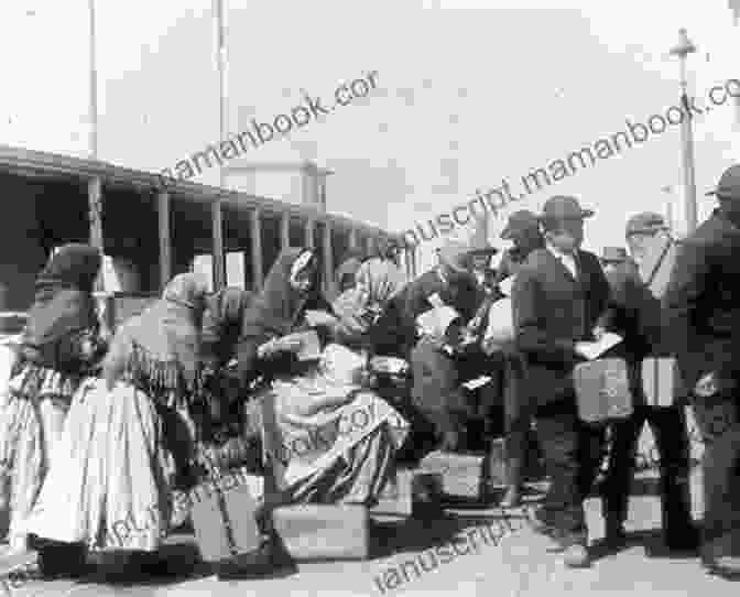 Immigrants Arriving At Ellis Island Landing At Ellis Island (Eye On History Graphic Illustrated)