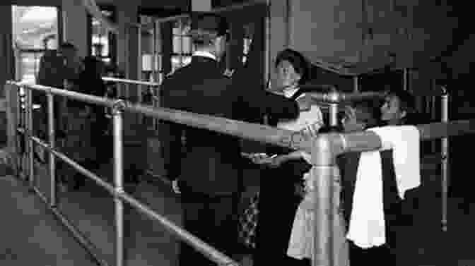 Immigrants Being Processed At Ellis Island Landing At Ellis Island (Eye On History Graphic Illustrated)
