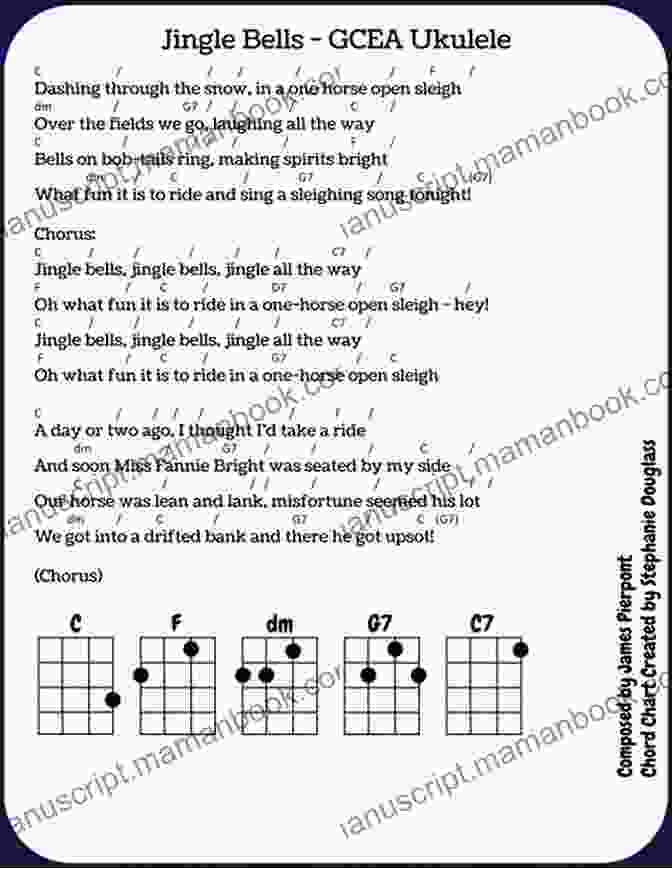 Jingle Bells Ukulele Arrangement Play Ukulele 41 Arrangements Of Traditional Music 1 Deutsch English Tabs Online Sounds