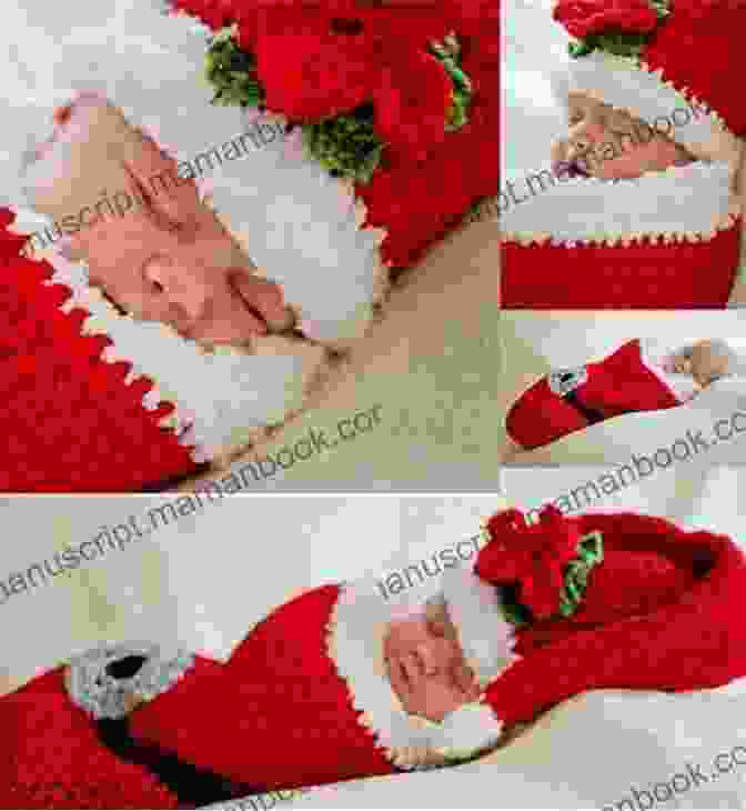 Little Santa Crochet Pattern Cocoon and Hat
