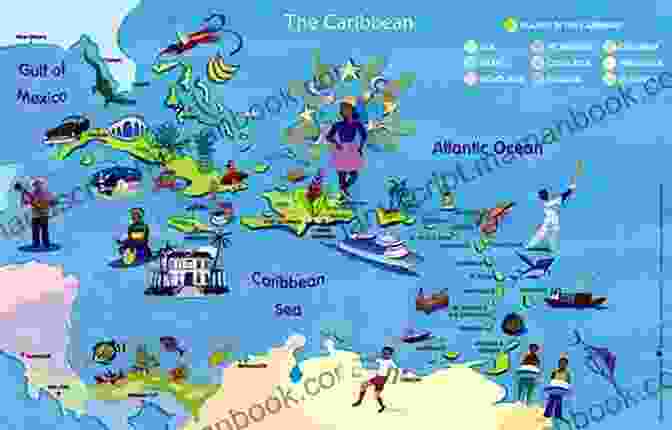 Map Of The Caribbean Region, Highlighting Its Diverse Cultures And Histories Teacher Educator Experiences And Professional Development: Perspectives From The Caribbean