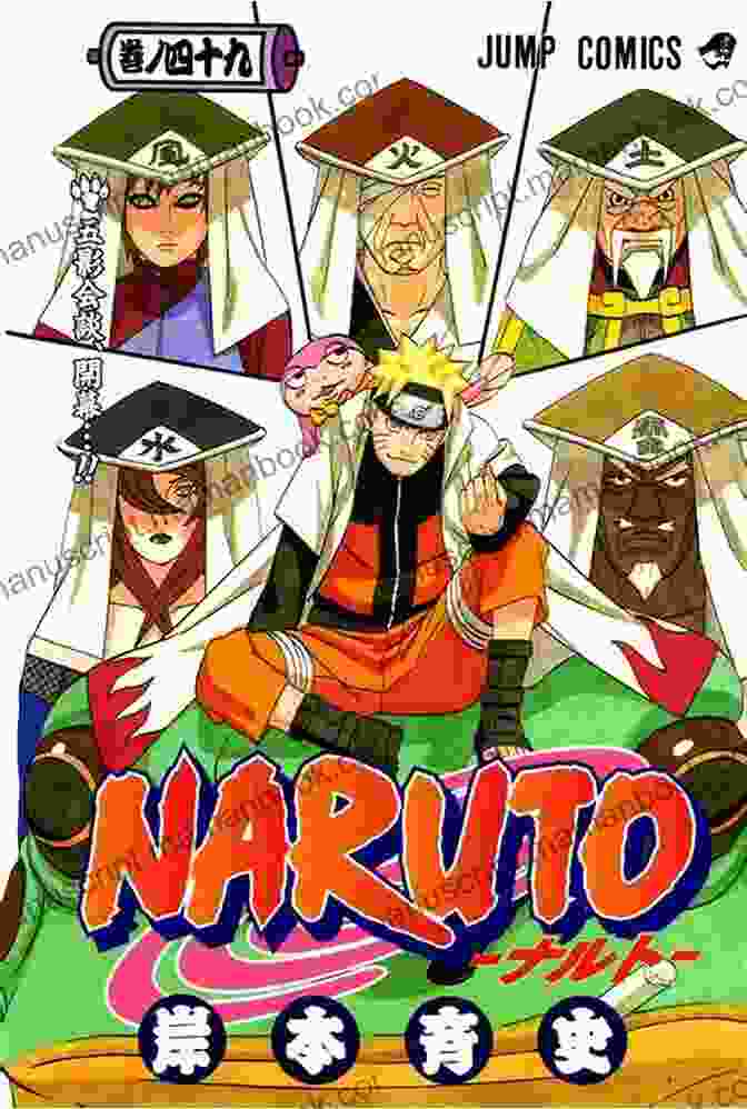 Naruto Vol 59: The Five Kage Graphic Novel Cover Naruto Vol 59: The Five Kage (Naruto Graphic Novel)