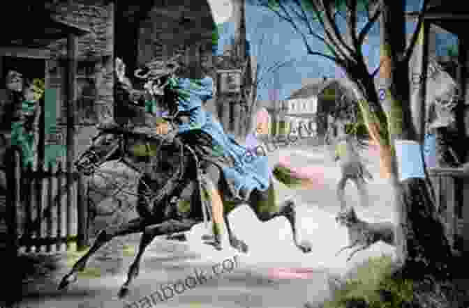 Paul Revere Riding His Horse Through The Countryside On His Midnight Ride Riding With Paul Revere (Eye On History Graphic Illustrated)