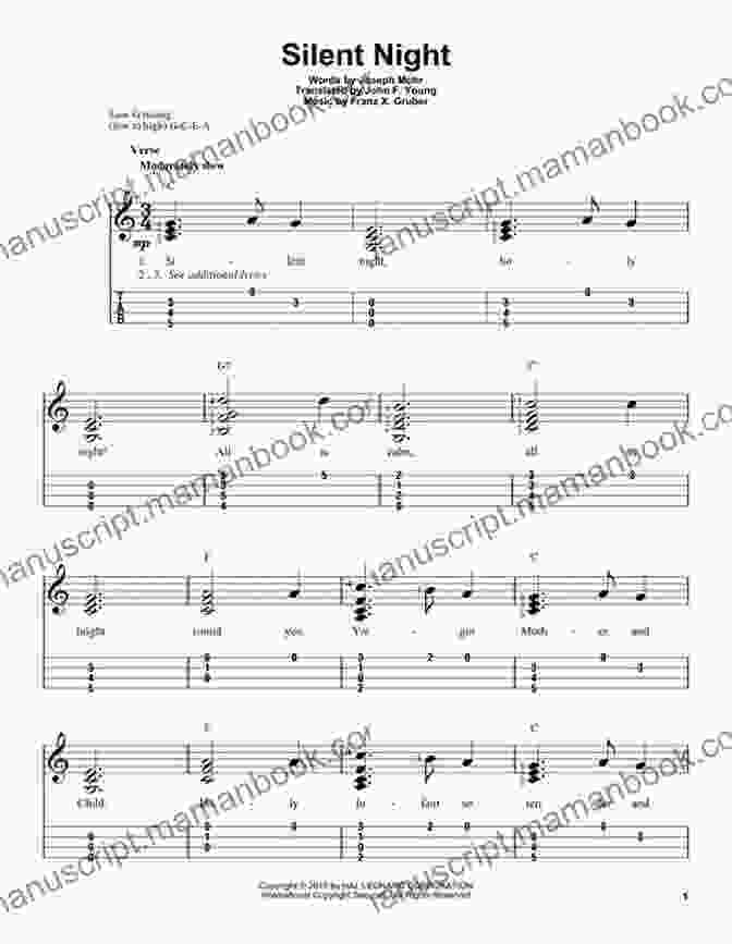 Silent Night Ukulele Arrangement Play Ukulele 41 Arrangements Of Traditional Music 1 Deutsch English Tabs Online Sounds