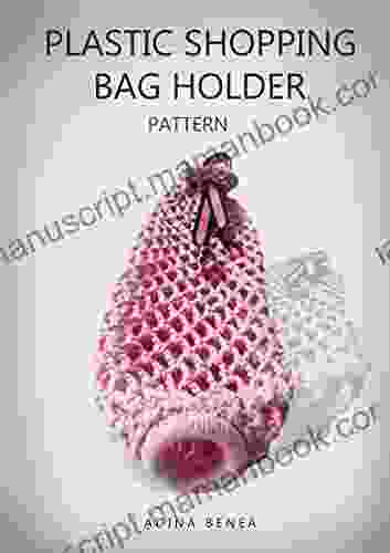 Plastic Shopping Bag Holder (Girl With Yarn 8)